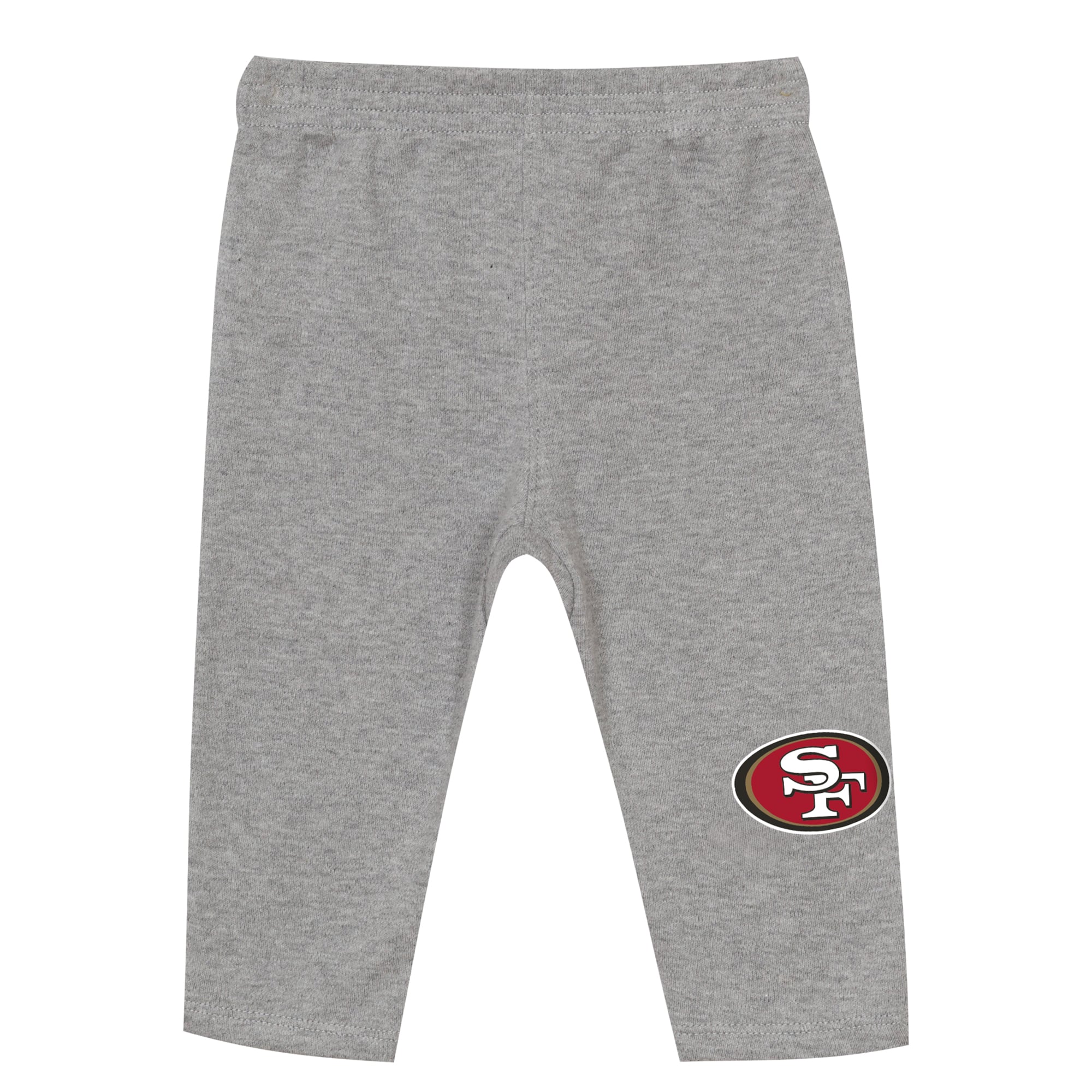 Ensemble body et pantalon deux pièces en jersey San Francisco 49ers pour bébé Outerstuff écarlate/gris chiné